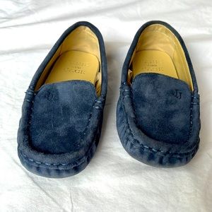Janie & Jack blue suede loafer